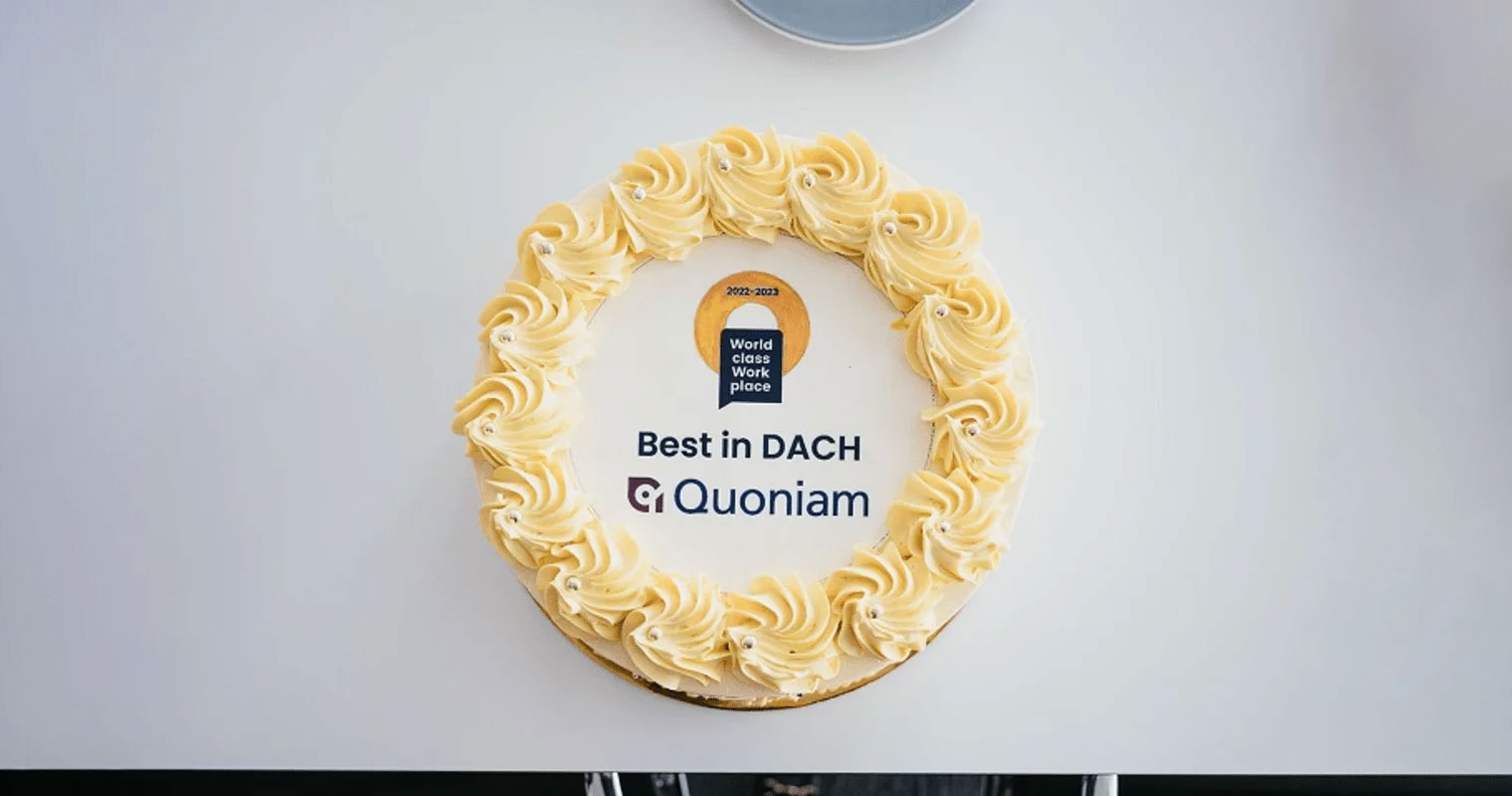 Erfolgsgeschichte des Mitarbeiterengagements bei Quoniam: World-class Workplace Preisträger und ”Best in DACH”